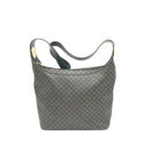 Celine leather shoulder bag circle macadam